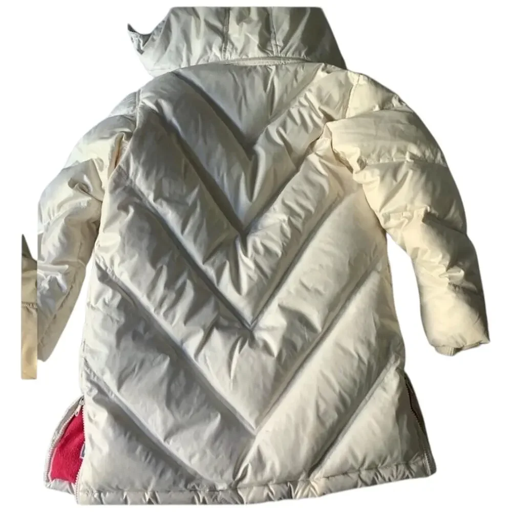 EUC Down Filled GAP Kids Girls Knee Length Winter Coat Size 8 / Medium